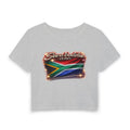 See a Baddie South Africa Flag Crop Tee