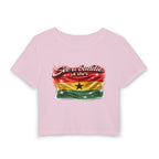 See a Baddie Ghana Flag Crop Tee
