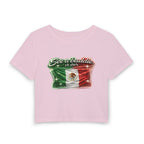 See a Baddie Mexico Flag Crop Tee