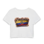 See a Baddie Ecuador Flag Crop Tee