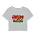 See a Baddie Ghana Flag Crop Tee