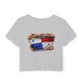 See a Baddie Panama Flag Crop Tee