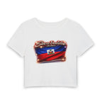 See a Baddie Haiti Flag Crop Tee