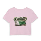 See a Baddie Saudi Arabia Flag Crop Tee