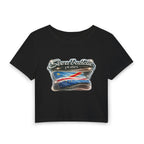 See a Baddie Congo Flag Crop Tee