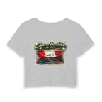 See a Baddie Iraq Flag Crop Tee