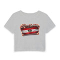 See a Baddie Austria Flag Crop Tee