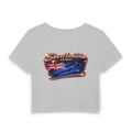 See a Baddie New Zealand Flag Crop Tee