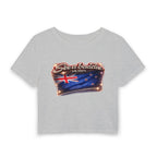 See a Baddie New Zealand Flag Crop Tee