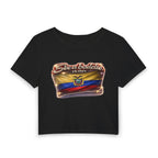 See a Baddie Ecuador Flag Crop Tee