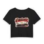 See a Baddie Egypt Flag Crop Tee