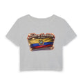 See a Baddie Ecuador Flag Crop Tee