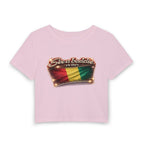 See a Baddie Guinea Flag Crop Tee