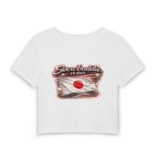 See a Baddie Japan Flag Crop Tee