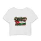 See a Baddie Jordan Flag Crop Tee