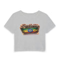 See a Baddie Ethiopia Flag Crop Tee