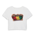 See a Baddie Guinea Flag Crop Tee