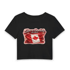 See a Baddie Canada Flag Crop Tee