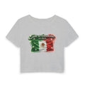 See a Baddie Mexico Flag Crop Tee