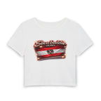 See a Baddie Austria Flag Crop Tee