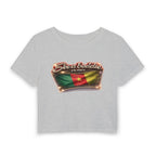 See a Baddie Cameroon Flag Crop Tee