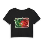 See a Baddie Portugal Flag Crop Tee