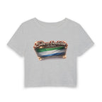 See a Baddie Sierra Leone Flag Crop Tee