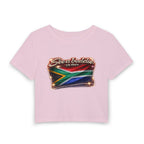 See a Baddie South Africa Flag Crop Tee