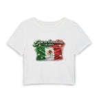 See a Baddie Mexico Flag Crop Tee