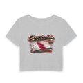See a Baddie Qatar Flag Crop Tee
