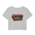 See a Baddie Kenya Flag Crop Tee