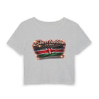 See a Baddie Kenya Flag Crop Tee