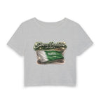 See a Baddie Saudi Arabia Flag Crop Tee