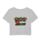 See a Baddie Jordan Flag Crop Tee
