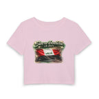 See a Baddie Iraq Flag Crop Tee