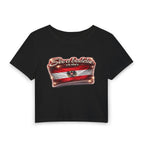 See a Baddie Austria Flag Crop Tee