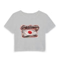 See a Baddie Japan Flag Crop Tee