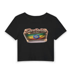 See a Baddie Ethiopia Flag Crop Tee