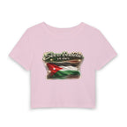 See a Baddie Jordan Flag Crop Tee
