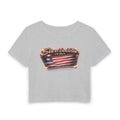 See a Baddie Liberia Flag Crop Tee