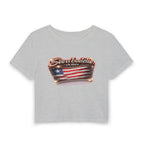 See a Baddie Liberia Flag Crop Tee
