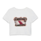 See a Baddie Qatar Flag Crop Tee
